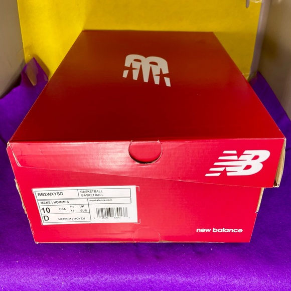 New Balance TWO WXY Dejounte Murray Shoes BB2WXYSO Sz 10 NIB Green Yellow New - Picture 10 of 12